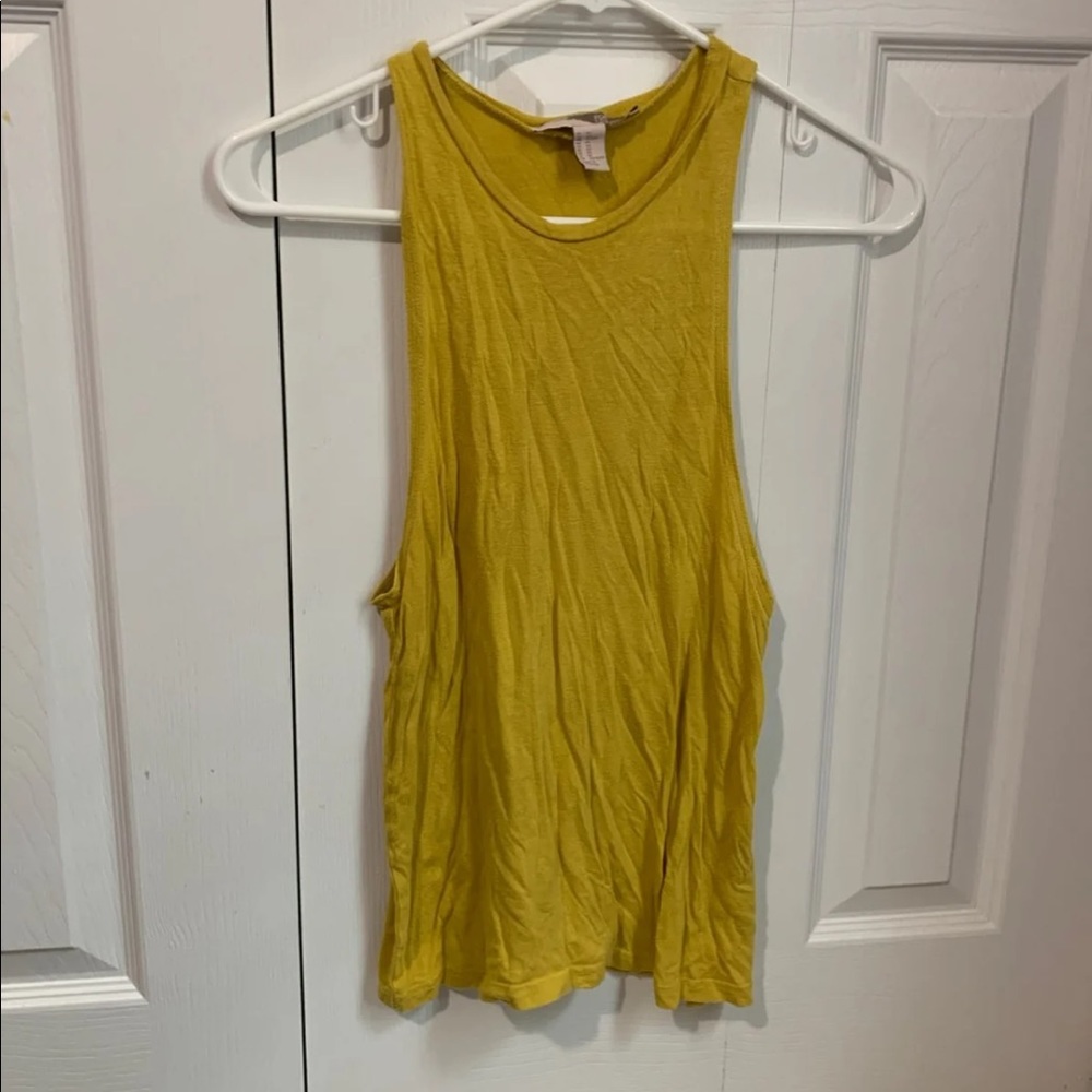 Yellow Tank Top